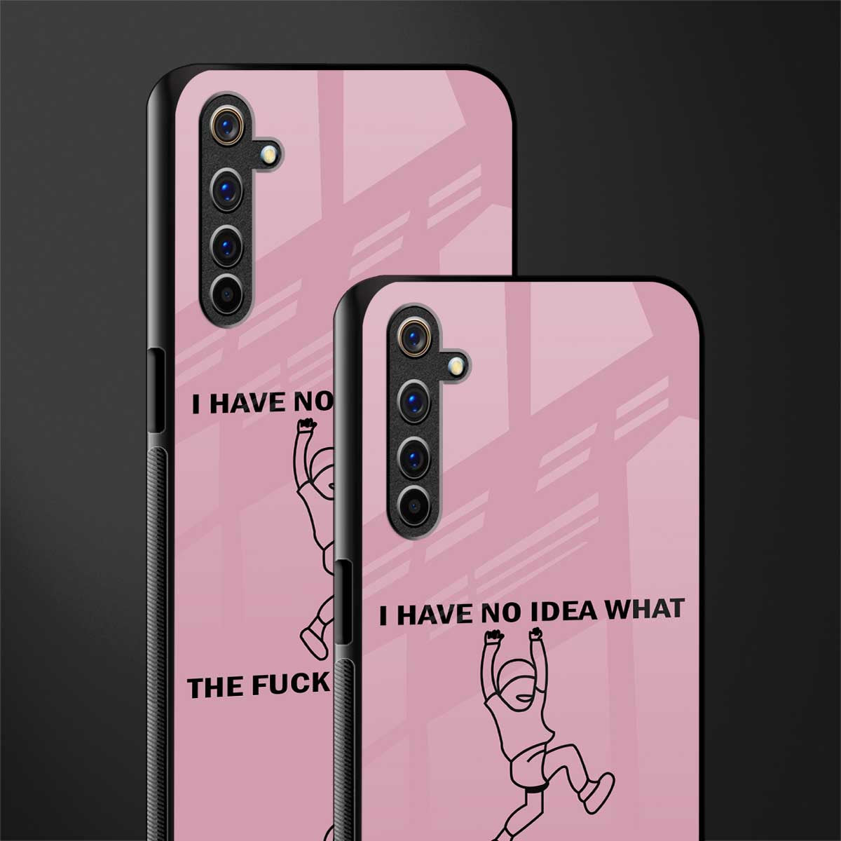 i have no idea glass case for realme 6i image-2