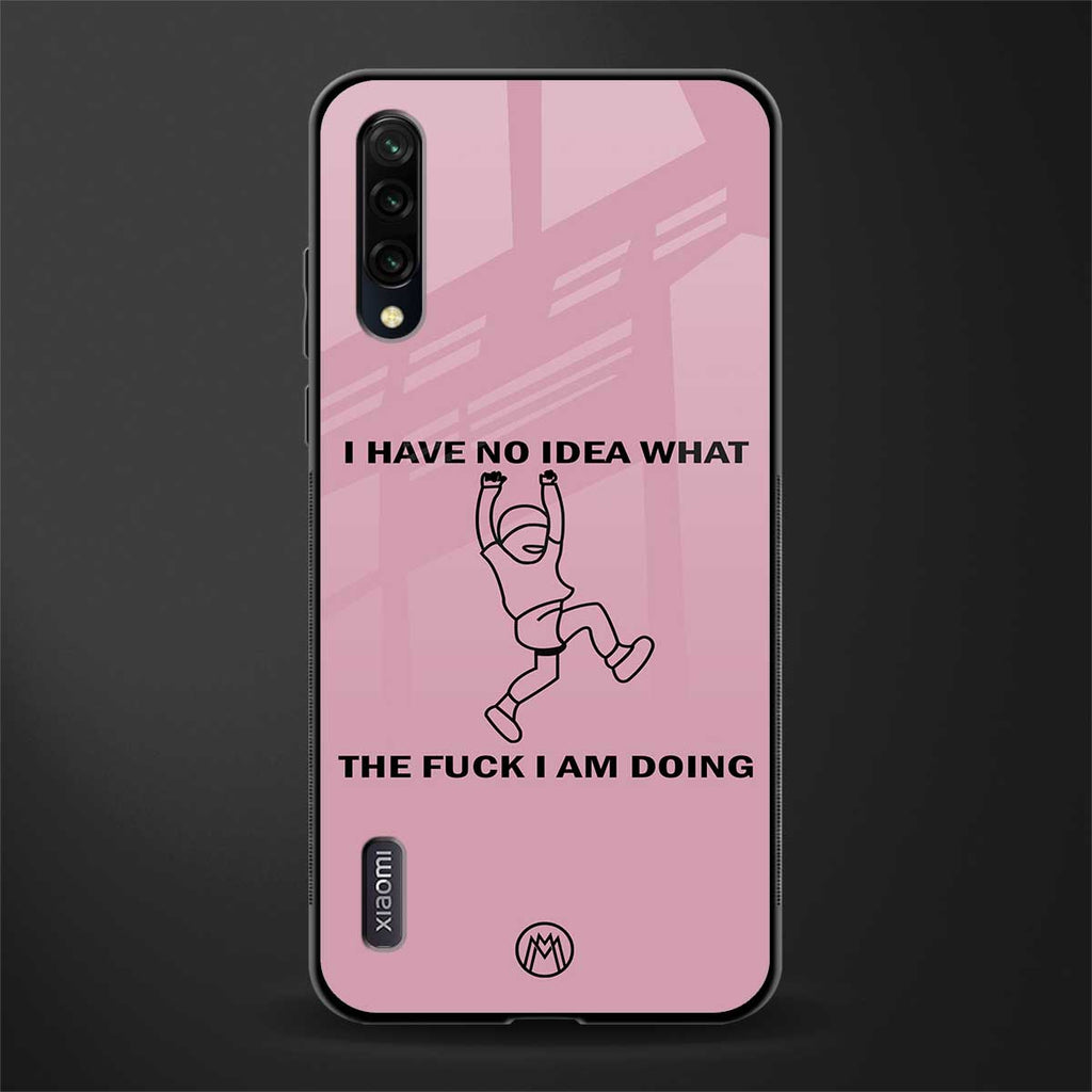 i have no idea glass case for mi a3 redmi a3 image