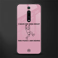 i have no idea glass case for redmi k20 image