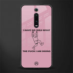 i have no idea glass case for redmi k20 image