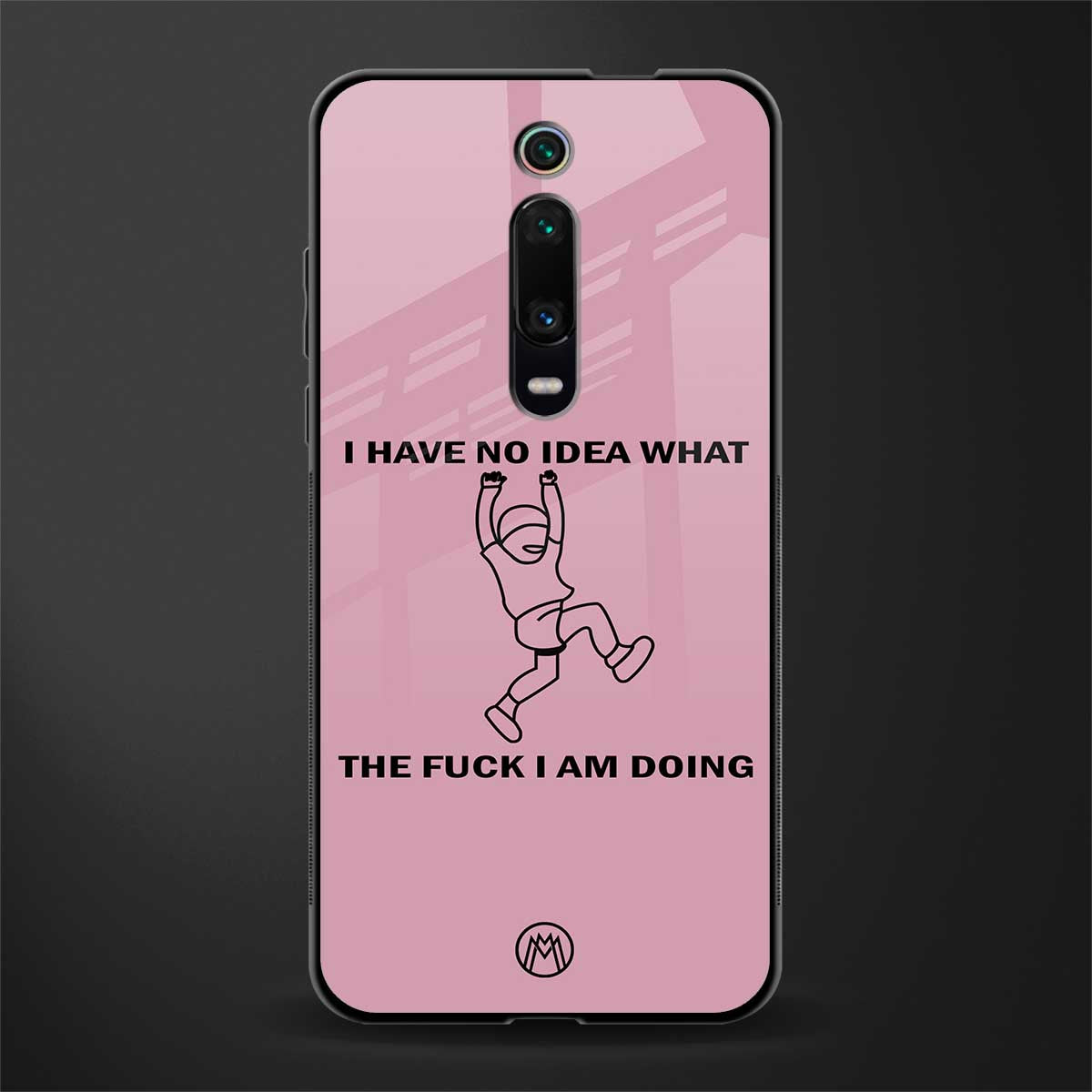 i have no idea glass case for redmi k20 image