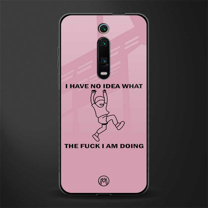 i have no idea glass case for redmi k20 image