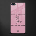 i have no idea glass case for realme c1 image