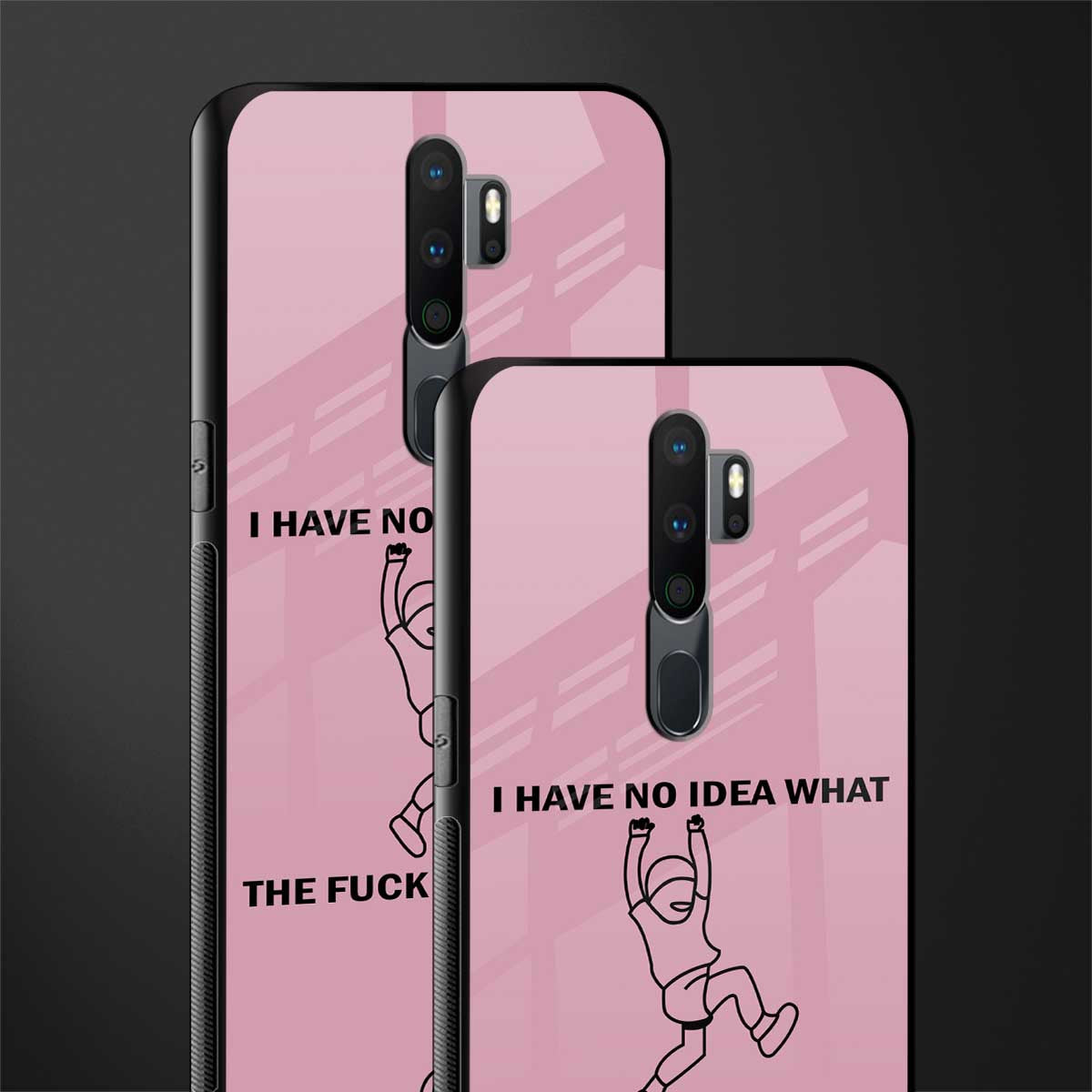 i have no idea glass case for oppo a5 2020 image-2