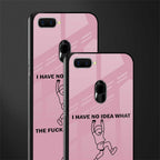 i have no idea glass case for oppo a7 image-2