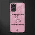 i have no idea glass case for vivo x60 pro image