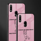 i have no idea glass case for realme 3 pro image-2