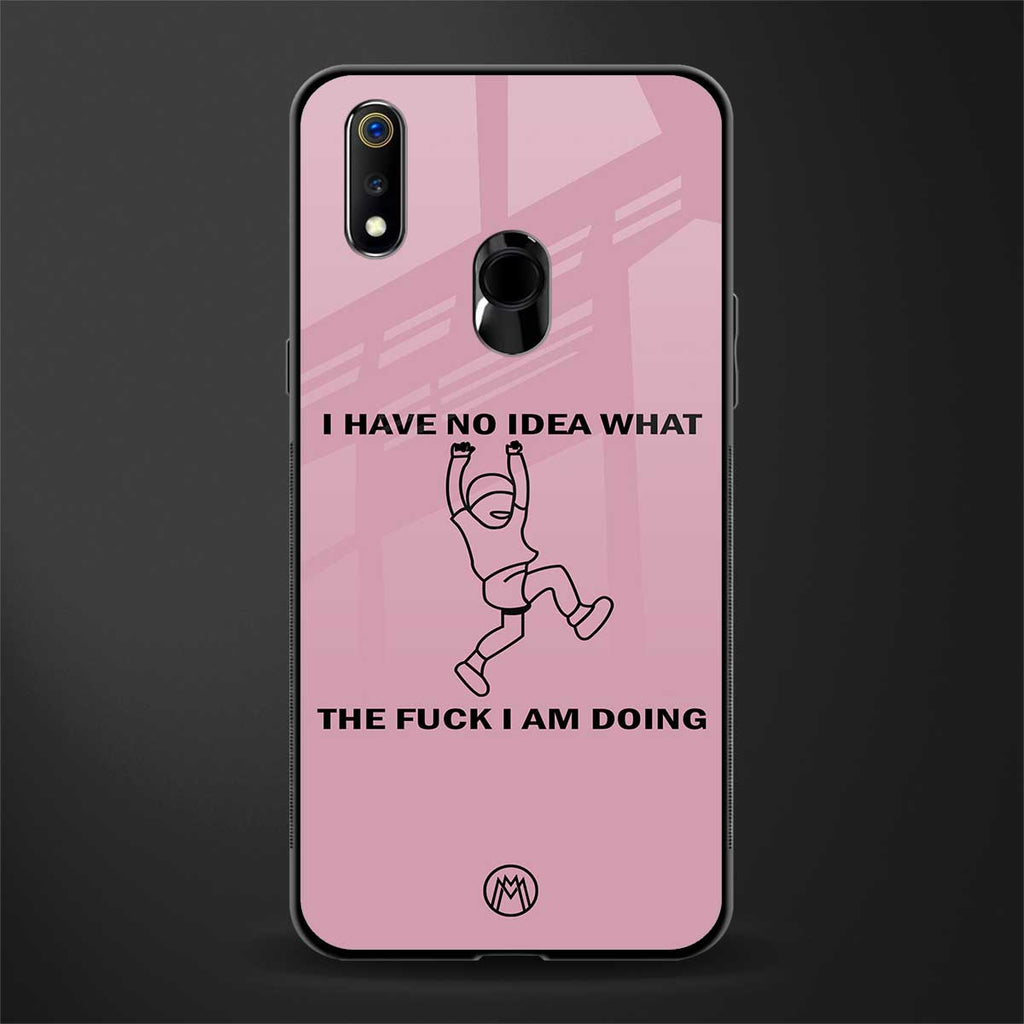 i have no idea glass case for realme 3 pro image