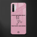 i have no idea glass case for realme x2 image