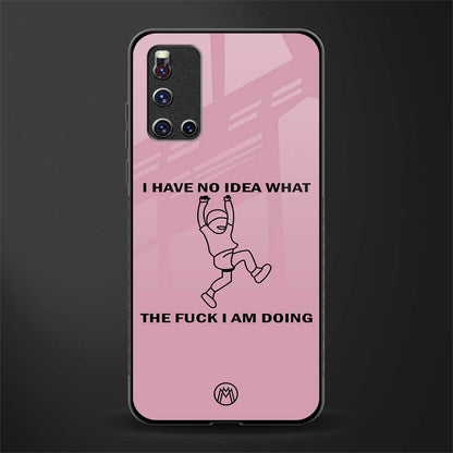i have no idea glass case for vivo v19 image