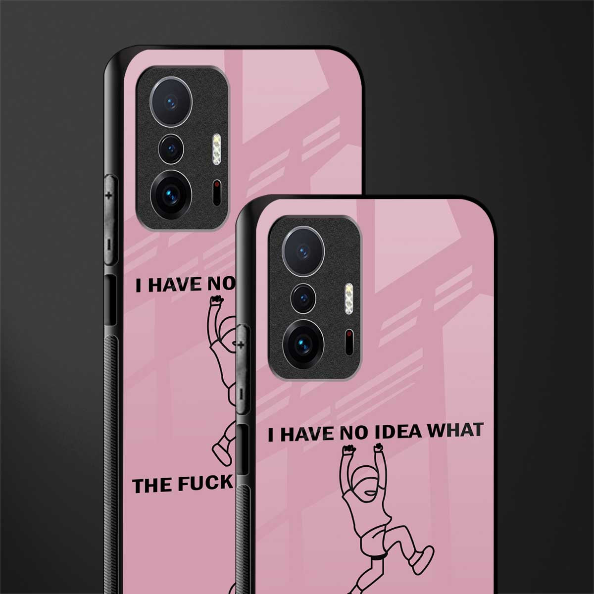 i have no idea glass case for mi 11t pro 5g image-2