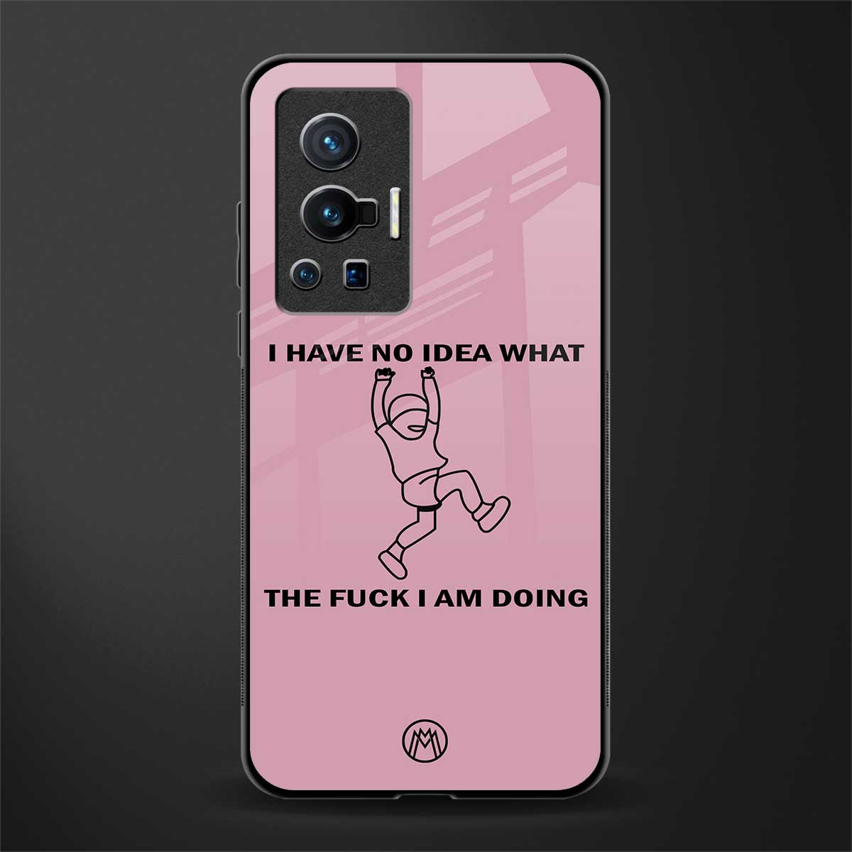 i have no idea glass case for vivo x70 pro image