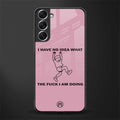i have no idea glass case for samsung galaxy s22 5g image