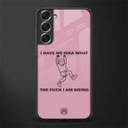 i have no idea glass case for samsung galaxy s22 5g image
