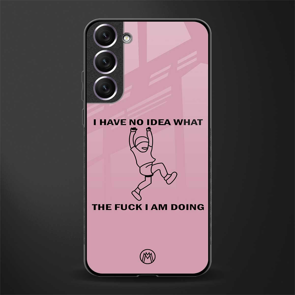 i have no idea glass case for samsung galaxy s21 plus image