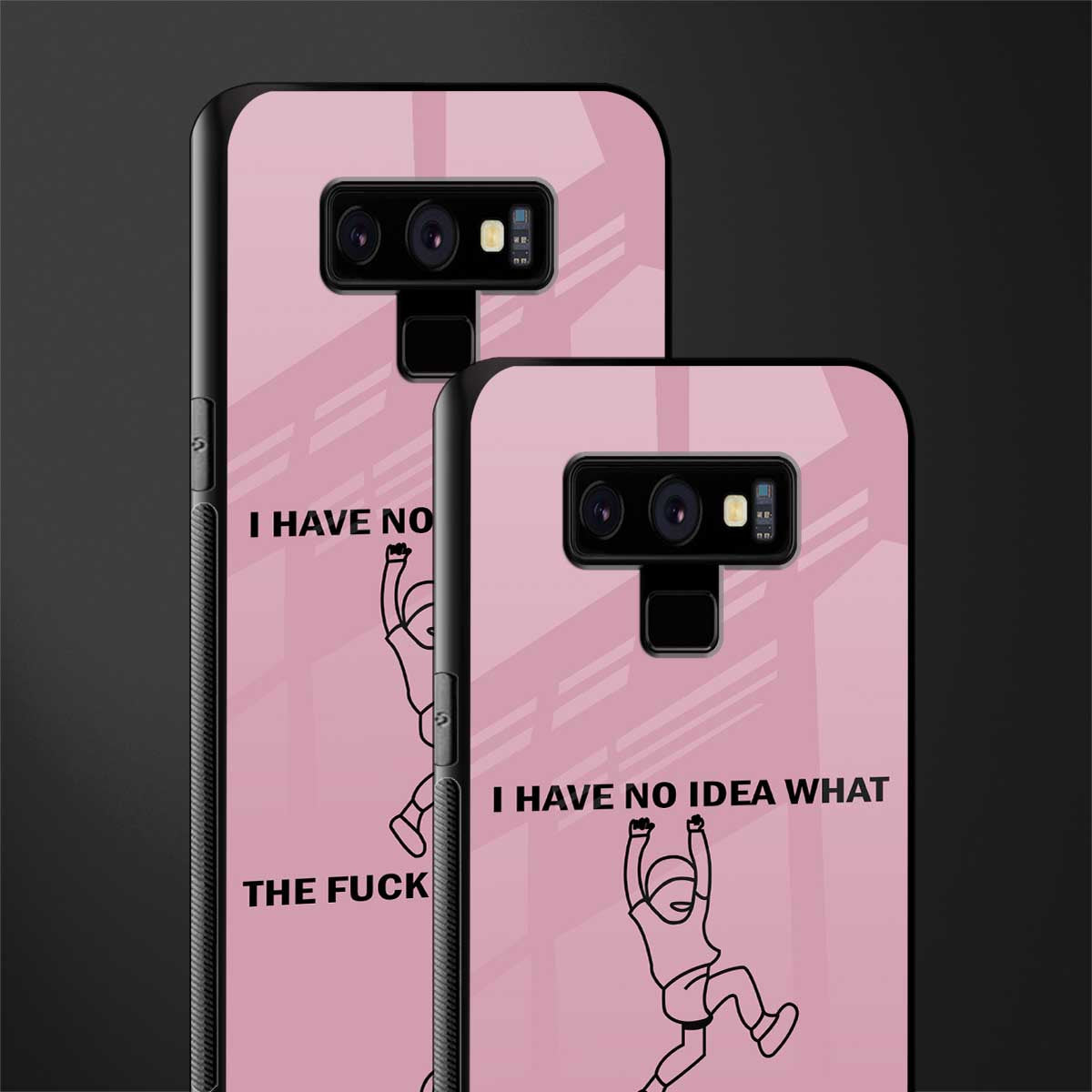 i have no idea glass case for samsung galaxy note 9 image-2