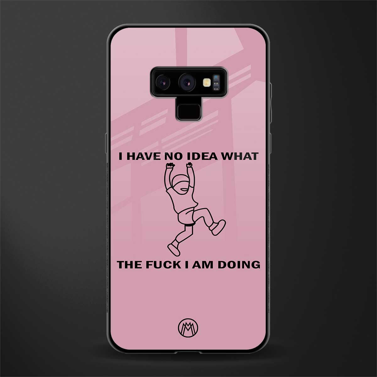 i have no idea glass case for samsung galaxy note 9 image