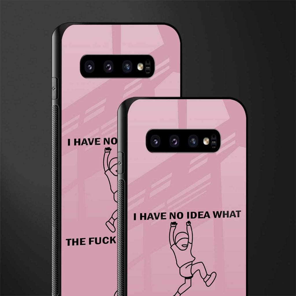 i have no idea glass case for samsung galaxy s10 plus image-2