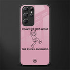 i have no idea glass case for samsung galaxy s22 ultra 5g image
