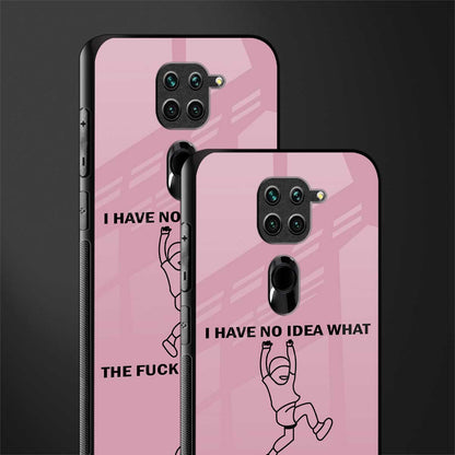 i have no idea glass case for redmi note 9 image-2