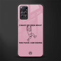 i have no idea glass case for redmi note 11 pro image