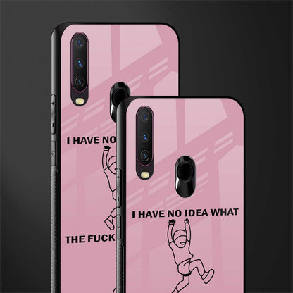 i have no idea glass case for vivo y17 image-2