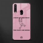 i have no idea glass case for vivo y15 image