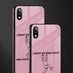 i have no idea glass case for vivo y91i image-2