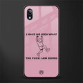 i have no idea glass case for vivo y91i image