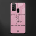 i have no idea glass case for vivo y30 image