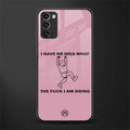 i have no idea glass case for samsung galaxy note 20 image
