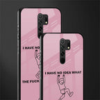 i have no idea glass case for poco m2 image-2