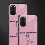 i have no idea glass case for samsung galaxy s20 plus image-2