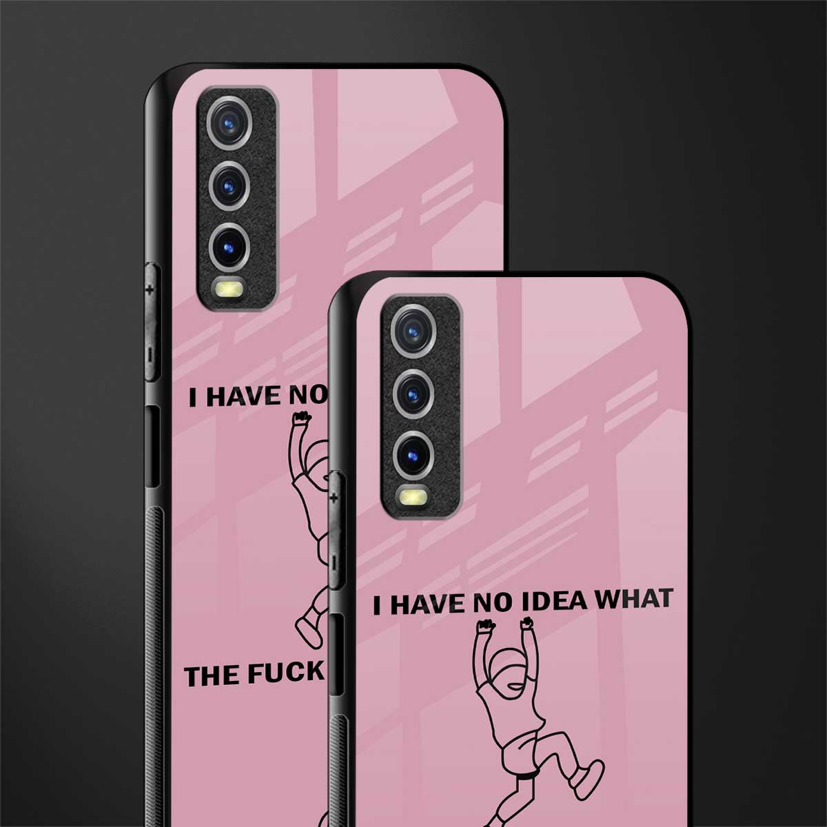 i have no idea glass case for vivo y12s image-2