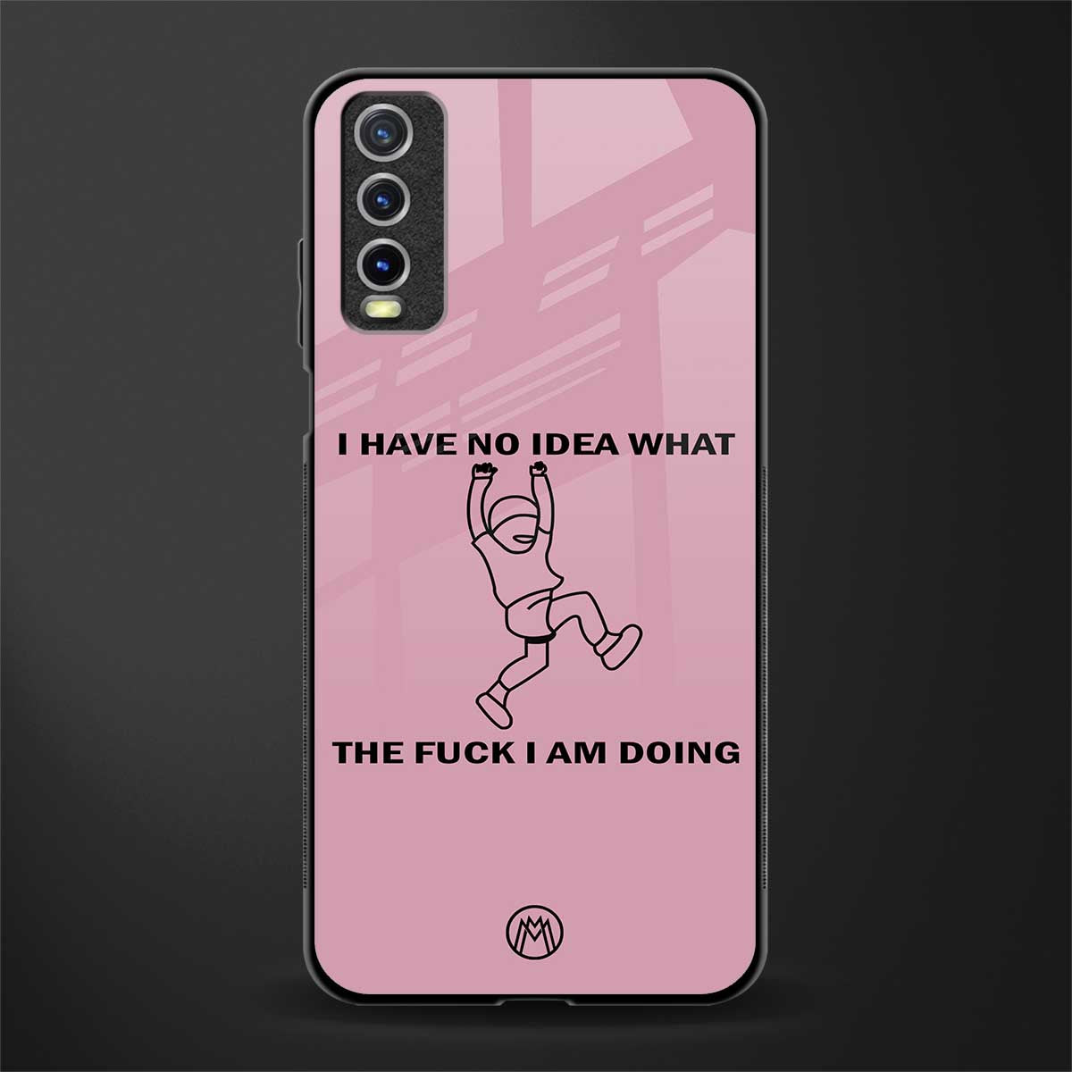 i have no idea glass case for vivo y12s image