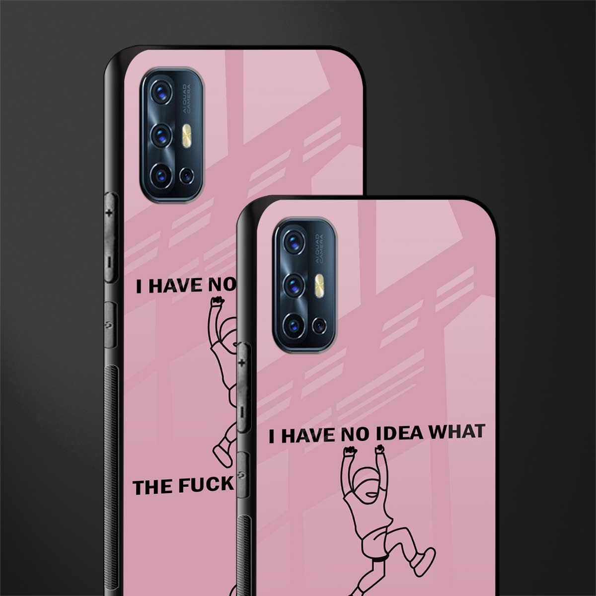 i have no idea glass case for vivo v17 image-2