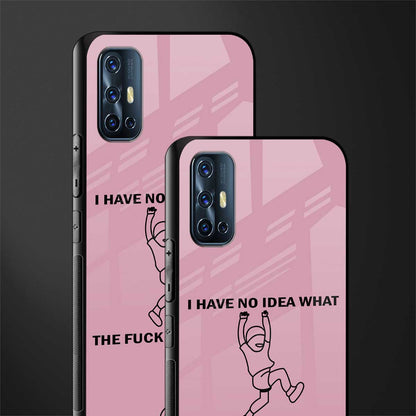 i have no idea glass case for vivo v17 image-2
