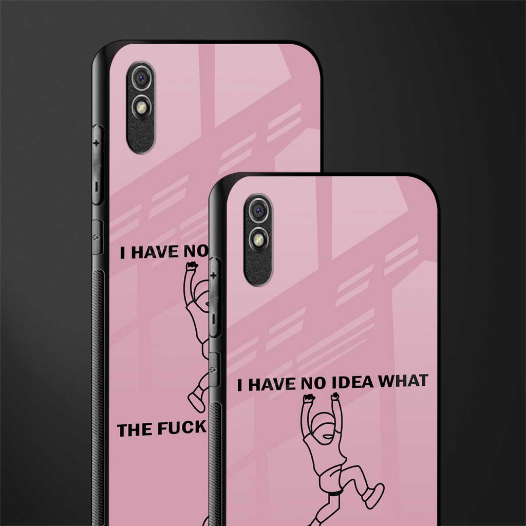i have no idea glass case for redmi 9a image-2