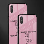 i have no idea glass case for redmi 9a image-2