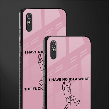 i have no idea glass case for redmi 9a image-2