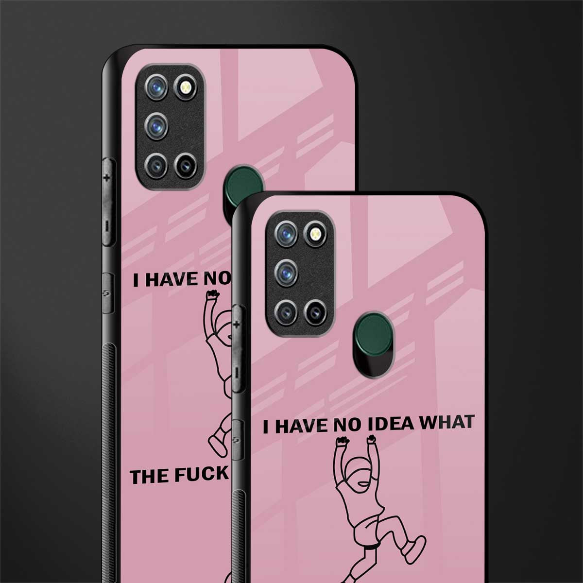 i have no idea glass case for realme 7i image-2