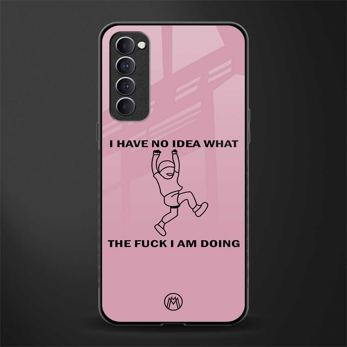i have no idea glass case for oppo reno 4 pro image