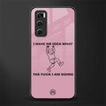 i have no idea glass case for vivo v20 se image
