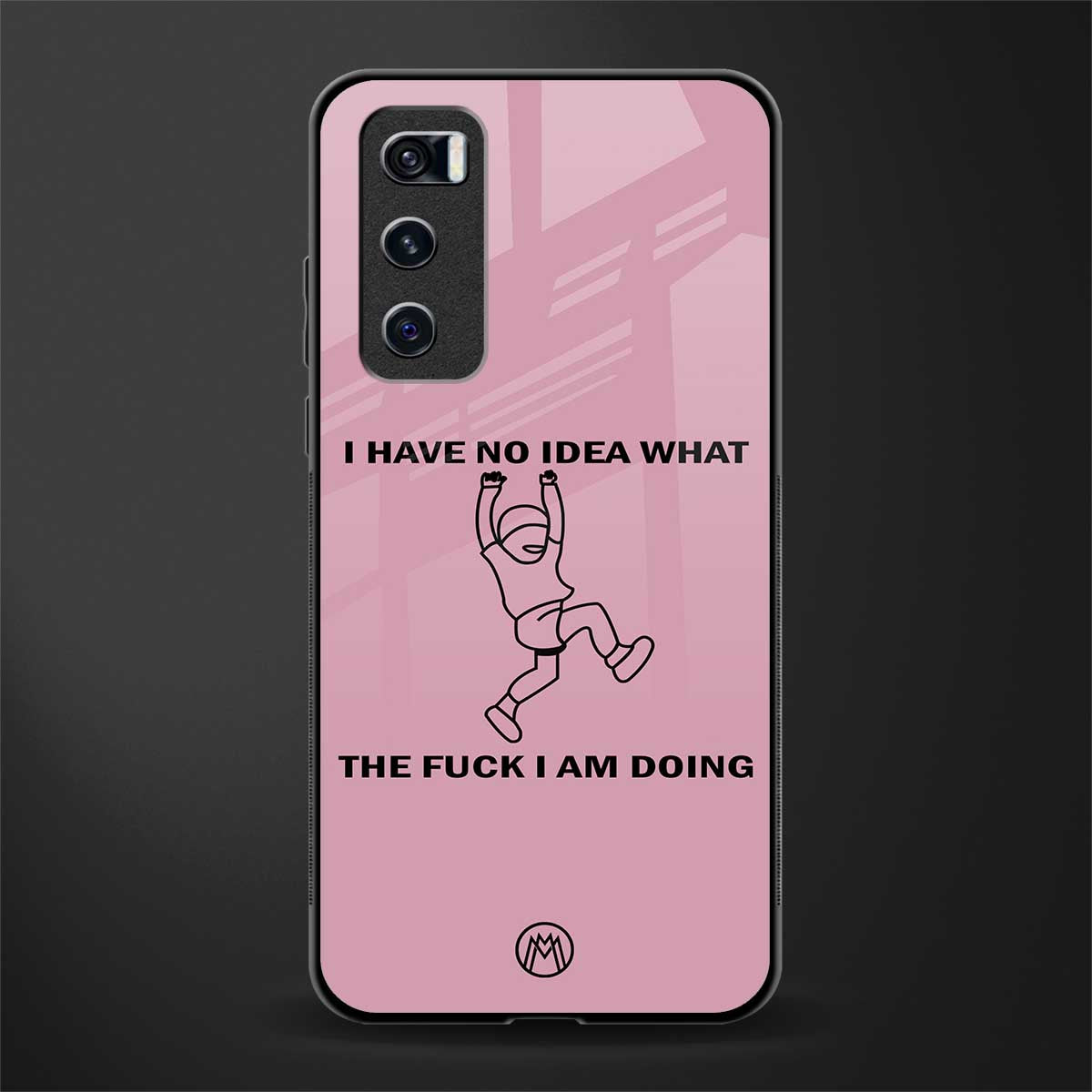i have no idea glass case for vivo v20 se image