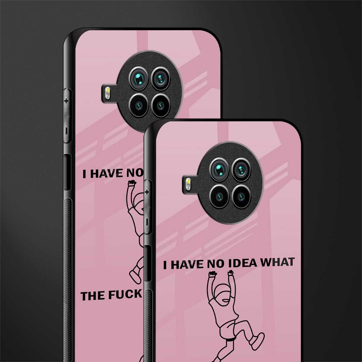 i have no idea glass case for mi 10i image-2