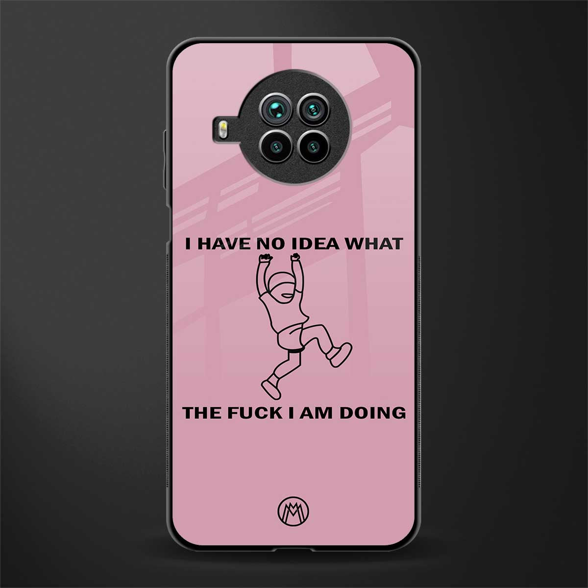 i have no idea glass case for mi 10i image