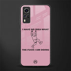 i have no idea glass case for vivo y31 image