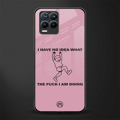 i have no idea glass case for realme 8 4g image
