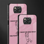 i have no idea glass case for poco x3 pro image-2