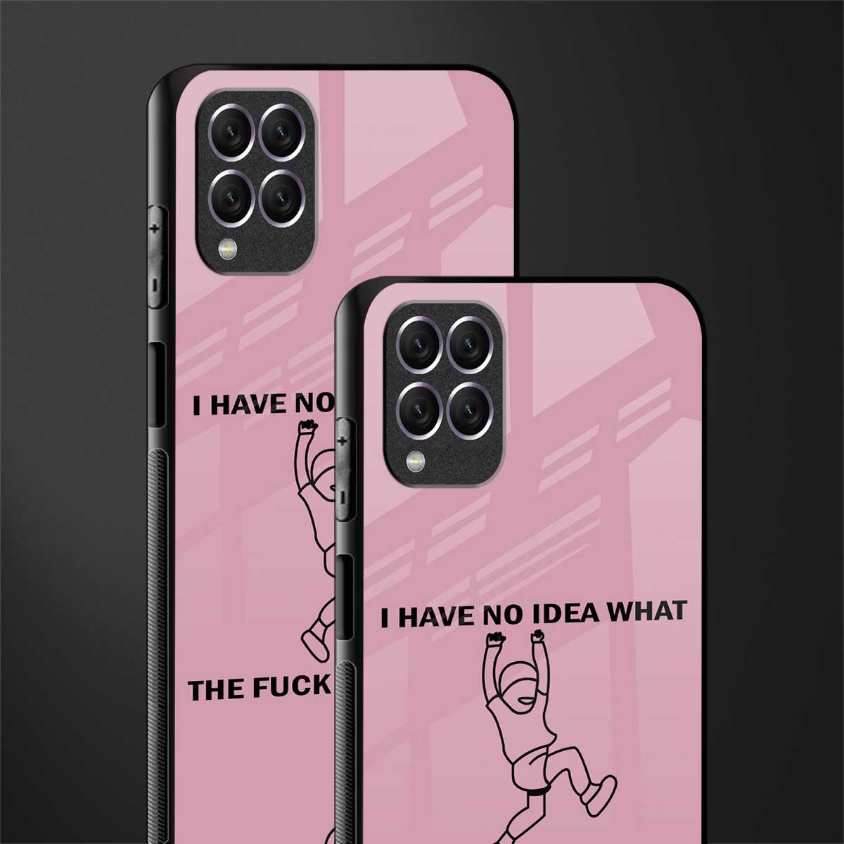 i have no idea glass case for samsung galaxy f62 image-2